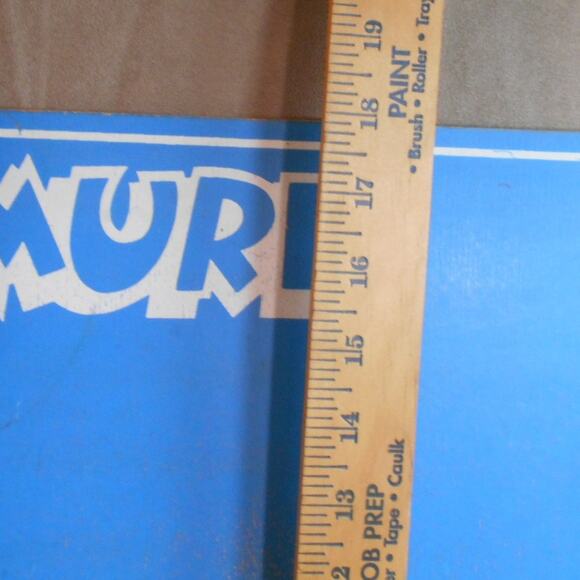 Vintage 1981 Smurf Chalkboard 24" X 18" Wallace Berrie/HG Industries RARE - Picture 3 of 9